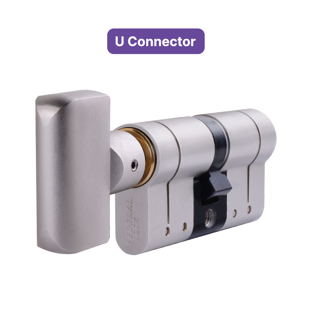 Euro Profile Cylinder U Connector Series / Thumb Turn Cylinder
