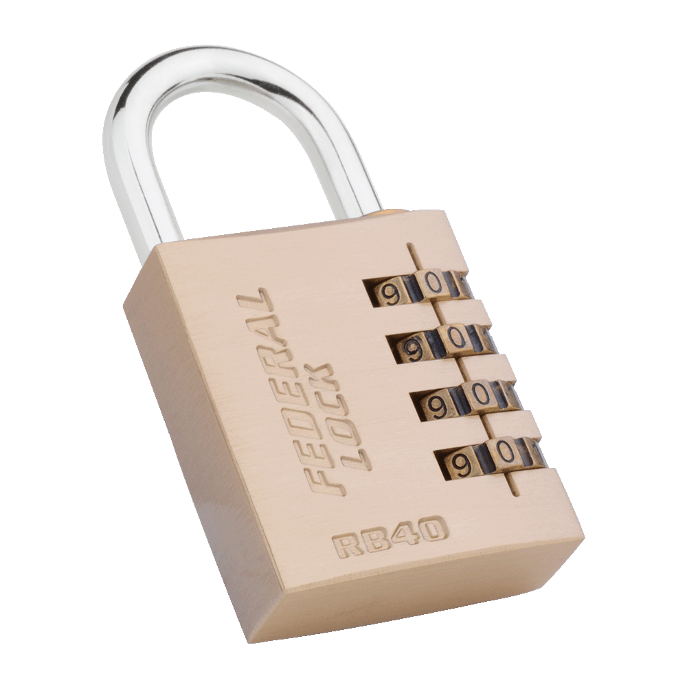 Brass Combination Lock 40MM