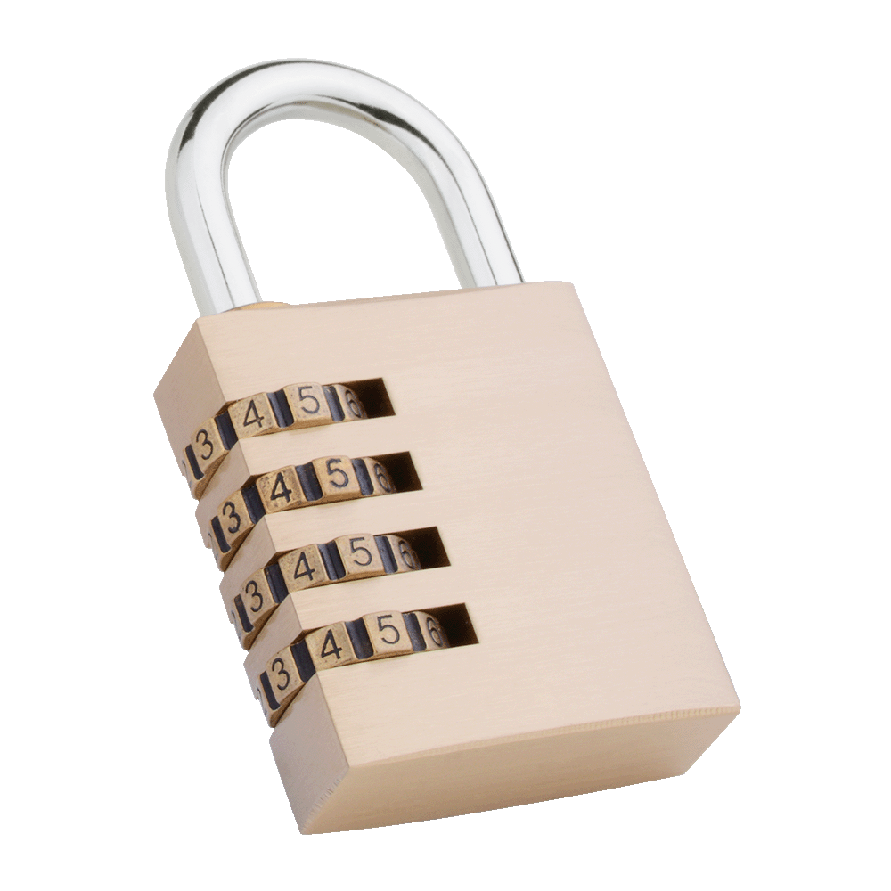 Brass Combination Lock 40MM