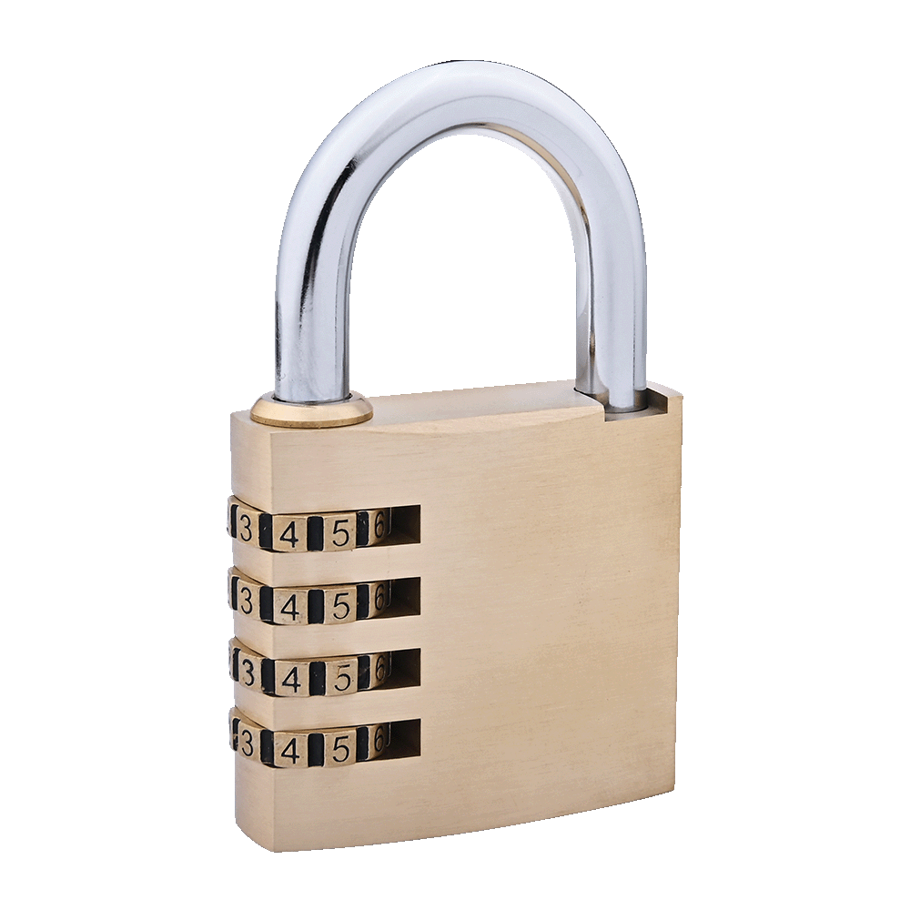 Brass Combination Lock 50MM