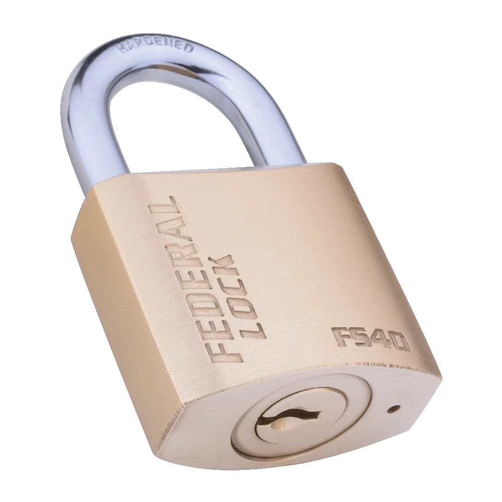 High Security Dimple Key Solid Brass Padlock 40MM