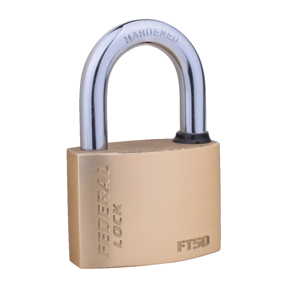 High Security Tubular Key Solid Brass Padlock 70MM