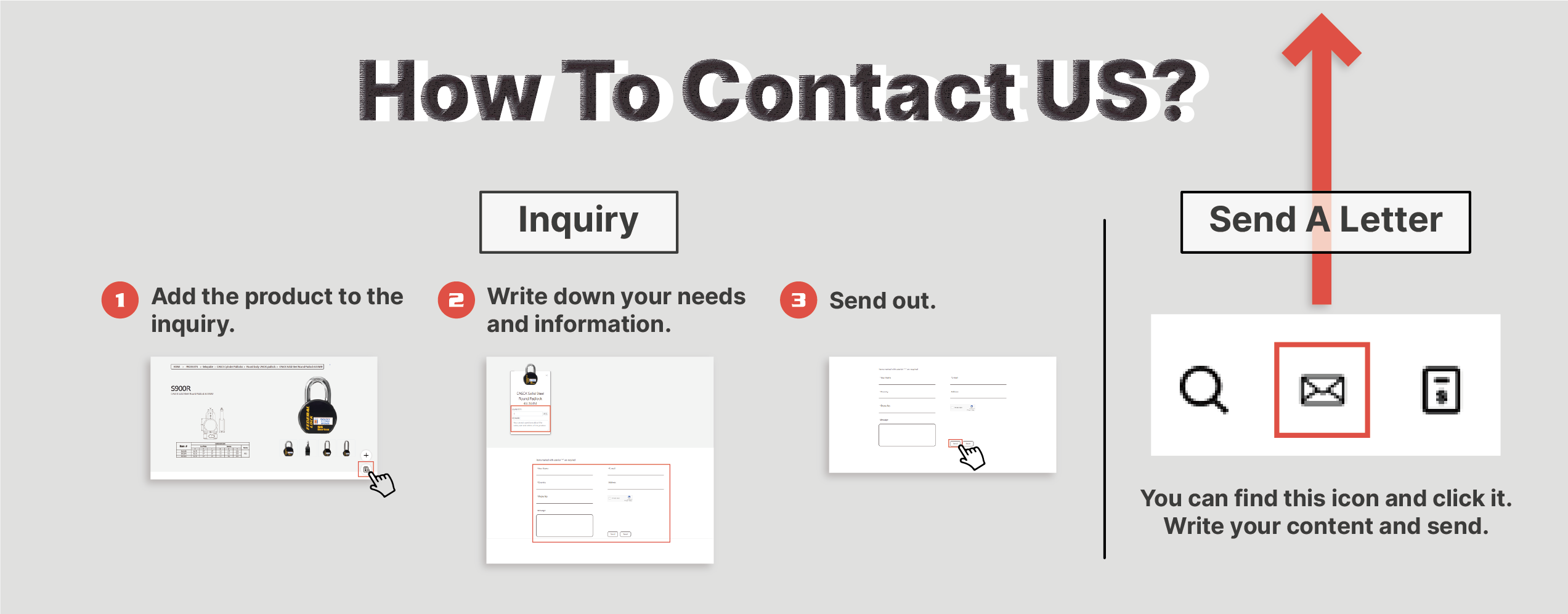 How To contact us