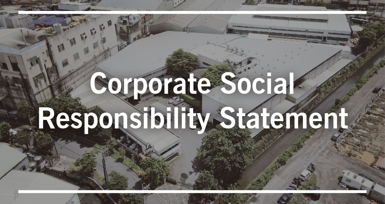 Corporate Social Responsibility Statement