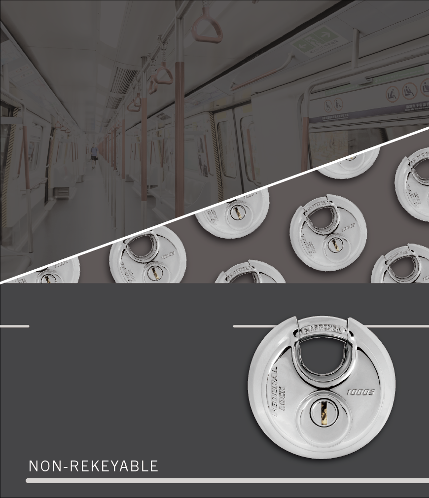 Stainless Steel Body & Hardened Steel Shackle Series