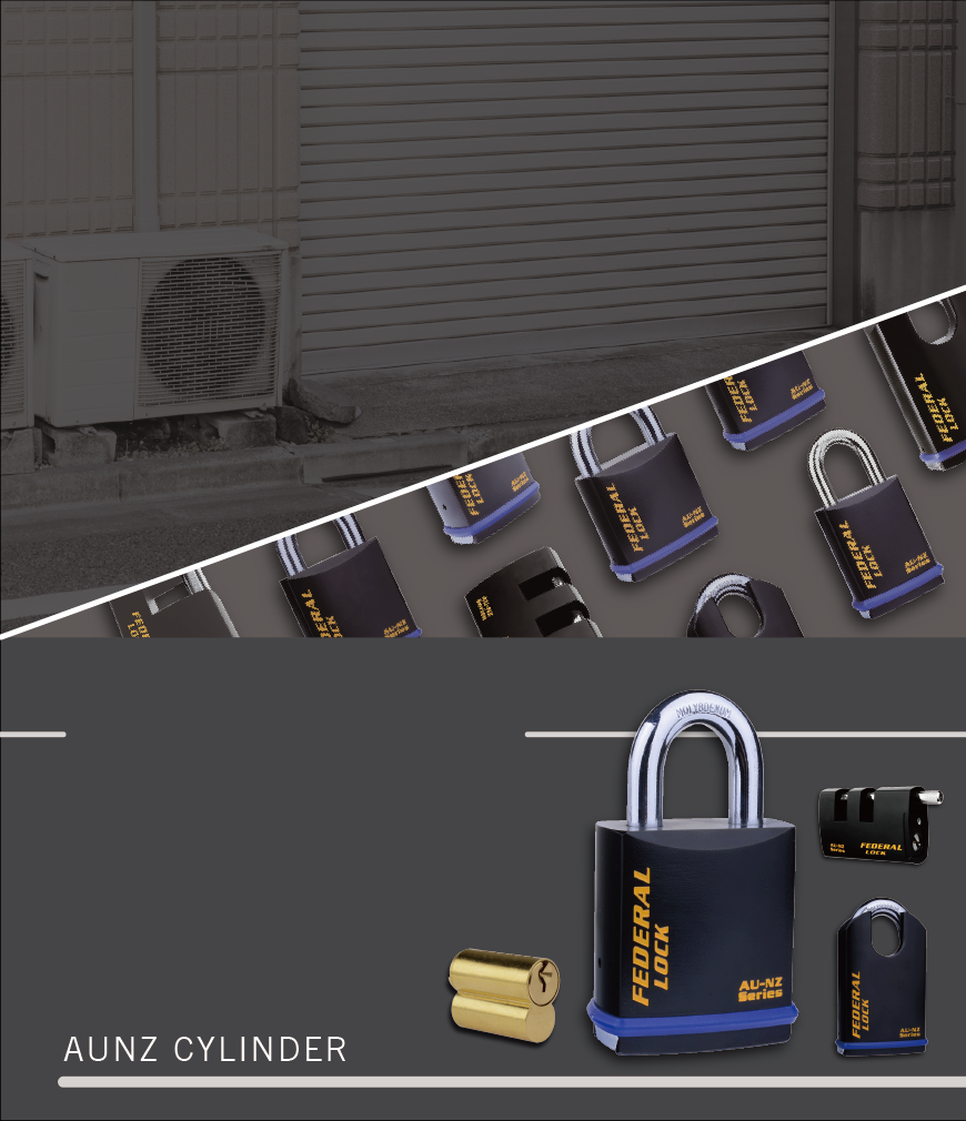 E-coated Hardened Steel Body With Blue Bumper & Molybdenum Shackle Series