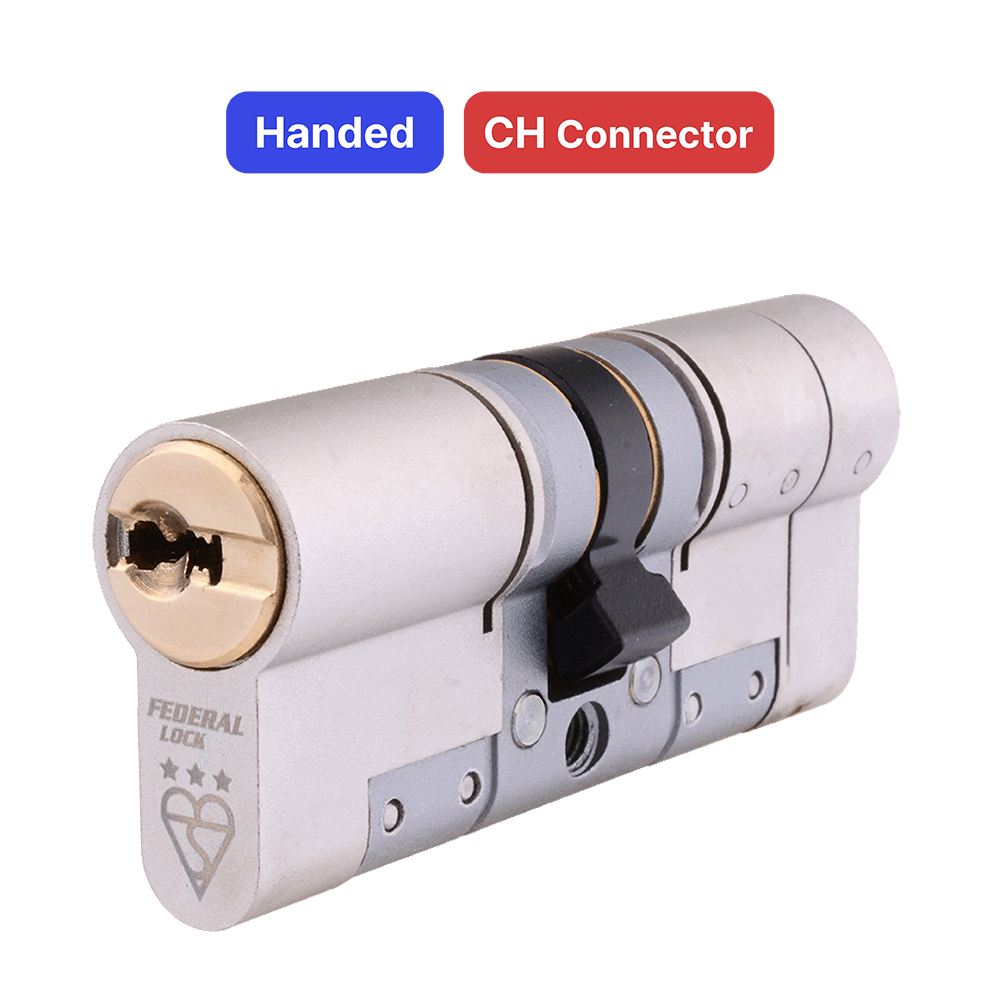 Euro Profile Cylinder Iron Guard Series (Handed Function) / Double Cylinder