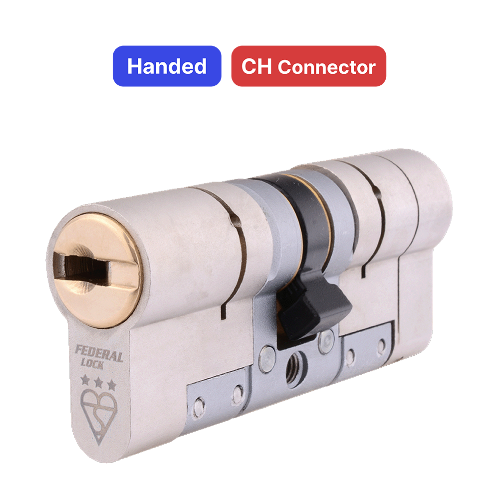 Euro Profile Cylinder Iron Guard Series (Handed Function) / Double Cylinder