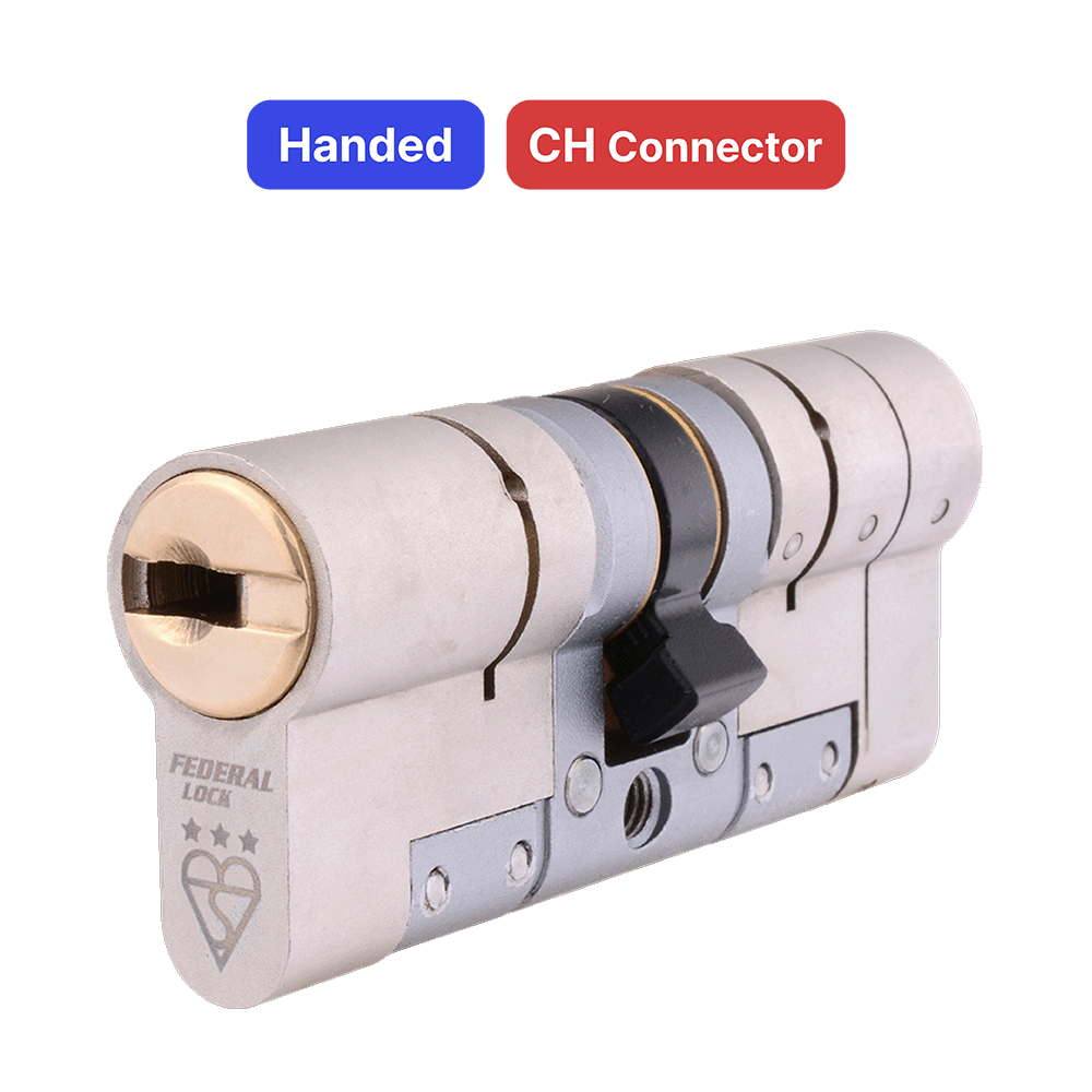 Euro Profile Cylinder Iron Guard Series (Handed Function) / Double Cylinder