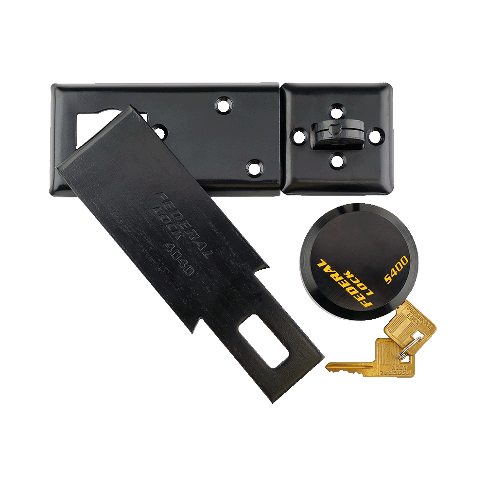 Extra High Security Shackleless Padlock with Hasp