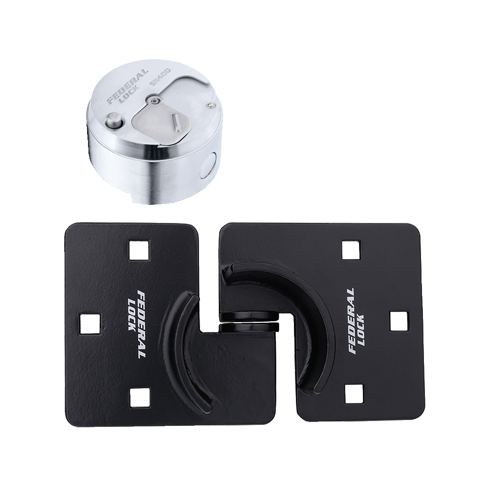 Extra High Security Shackleless Padlock with Hasp