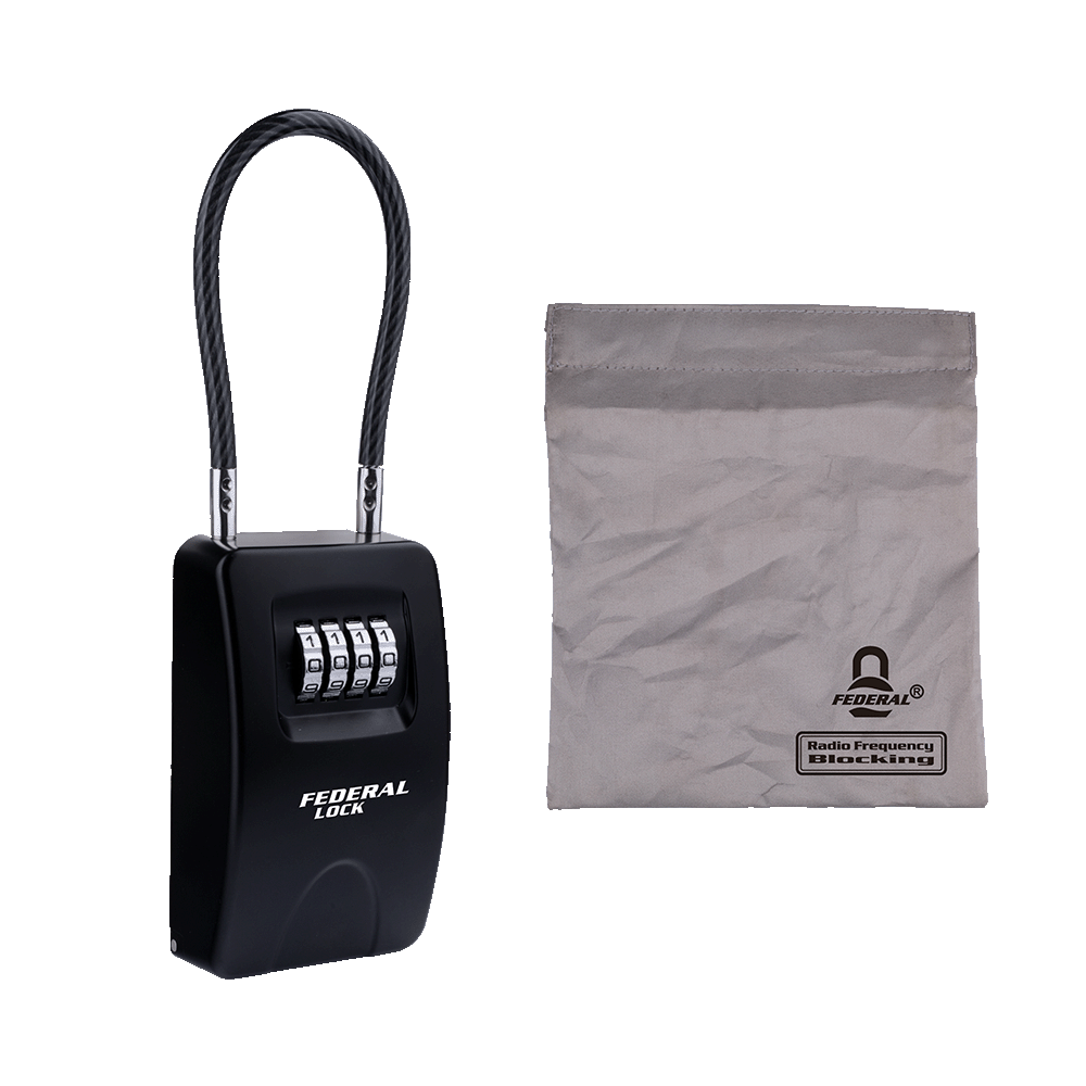 Spare Key Box & RF Blocking Bag