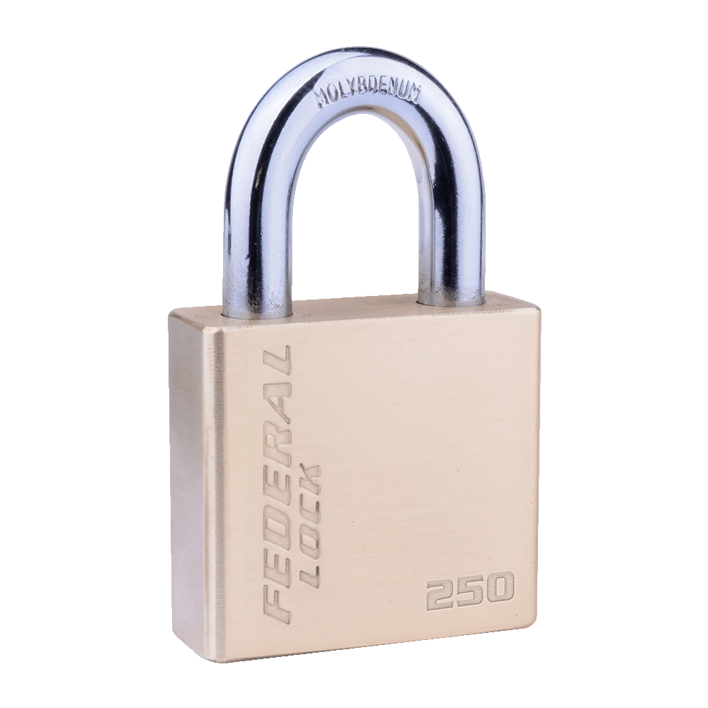 CA6CK Solid Brass Padlock 50MM