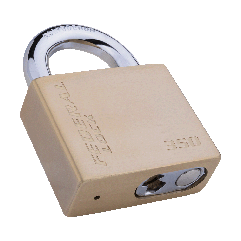 CA6CK Solid Brass Padlock 63.5MM