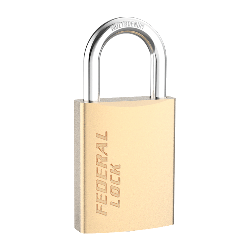 CA6CK Solid Brass Padlock 30MM