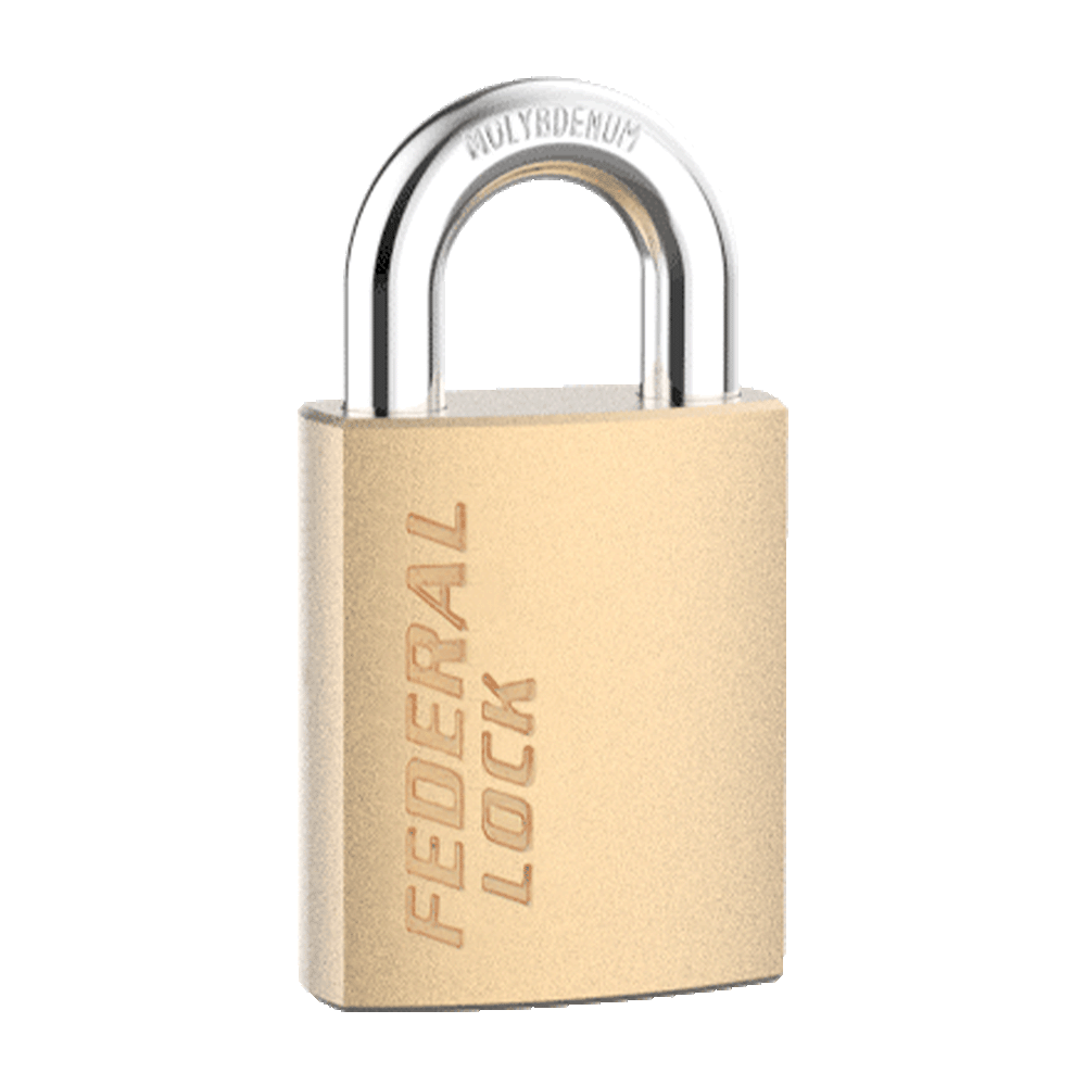 CA6CK Solid Brass Padlock 40MM