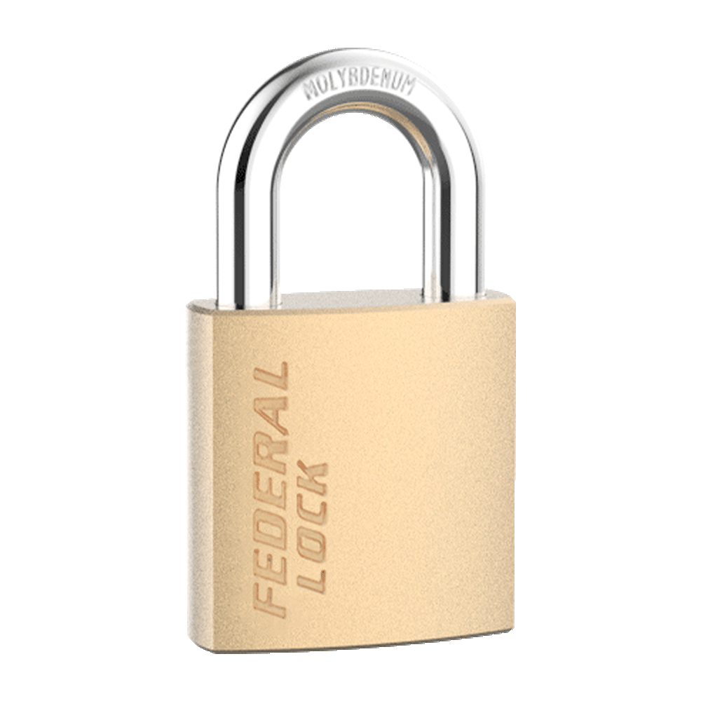 CA6CK Solid Brass Padlock 45MM