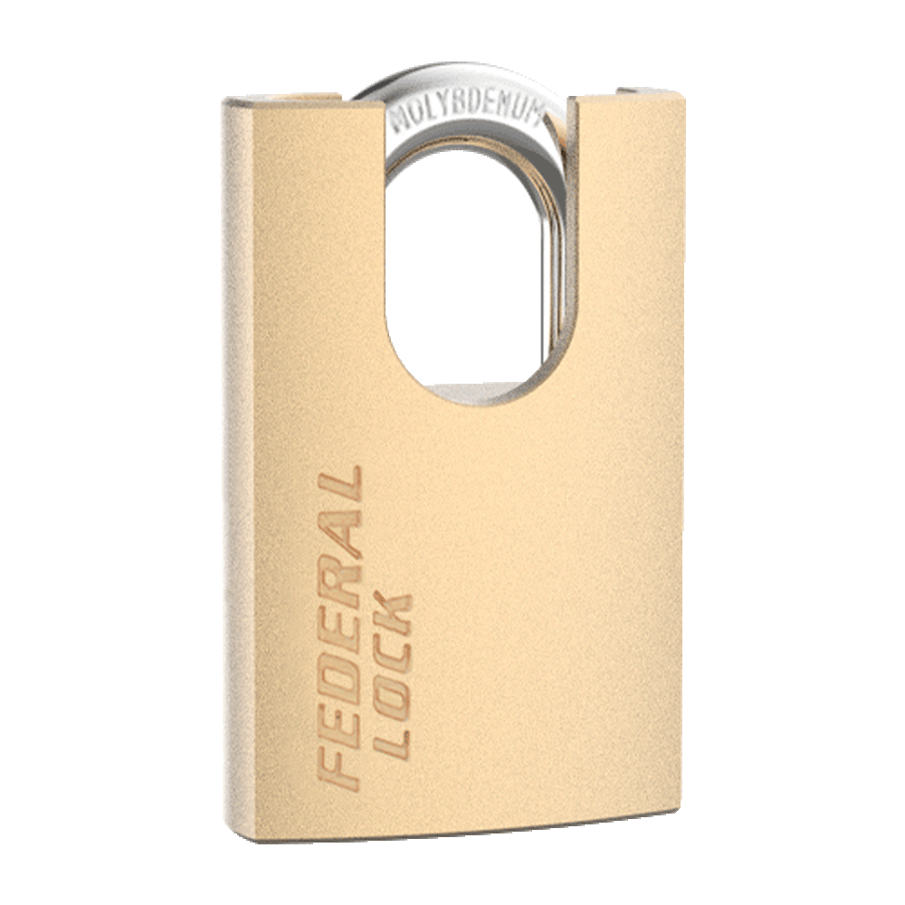 CA6CK Solid Brass Padlock 50MM