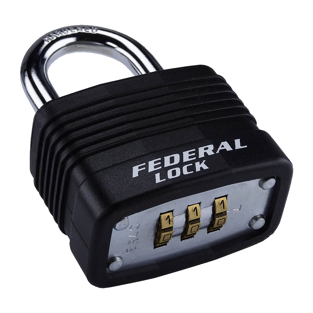 Federal Lock Laminated Combination Lock ERL40 Series