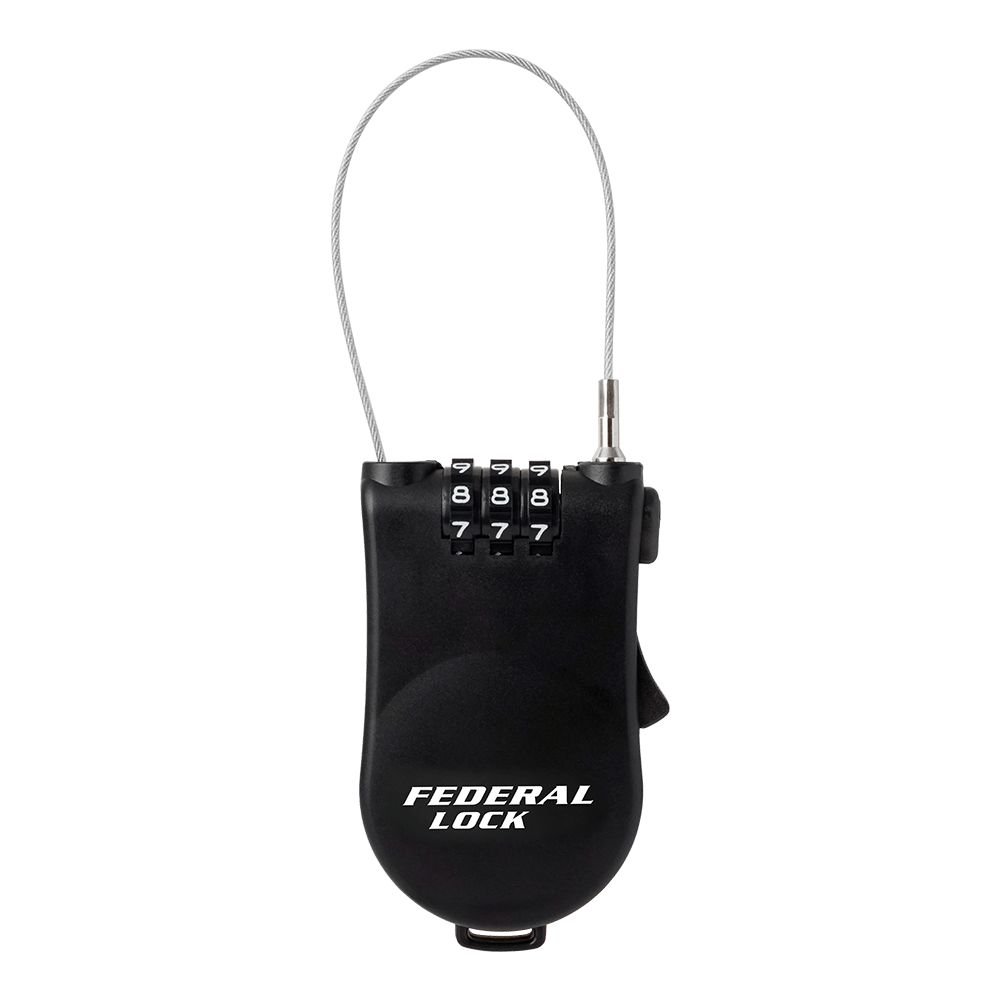 Cable Combination Luggage Padlock