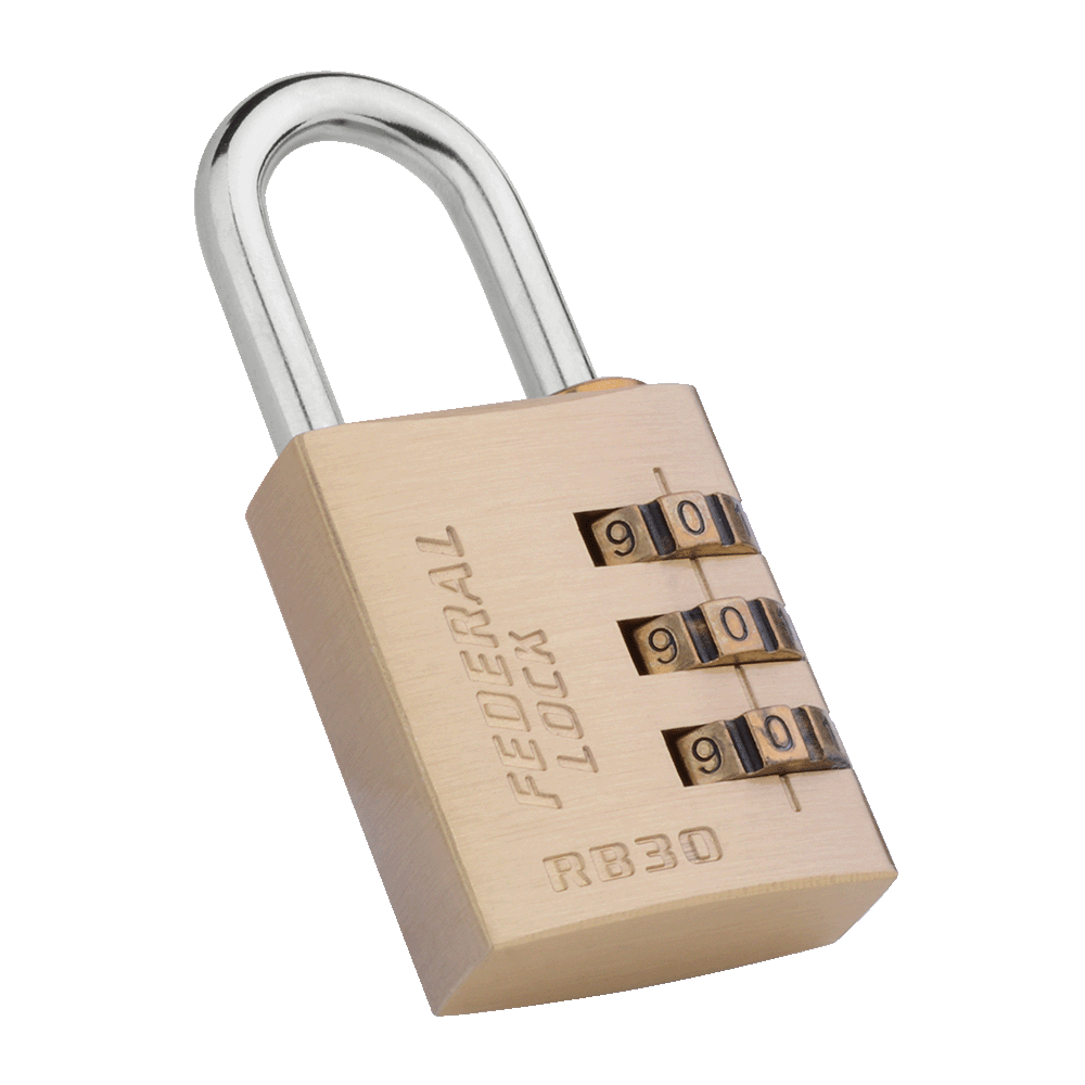Brass Combination Lock 30MM