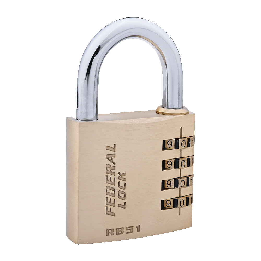 Brass Combination Lock 50MM