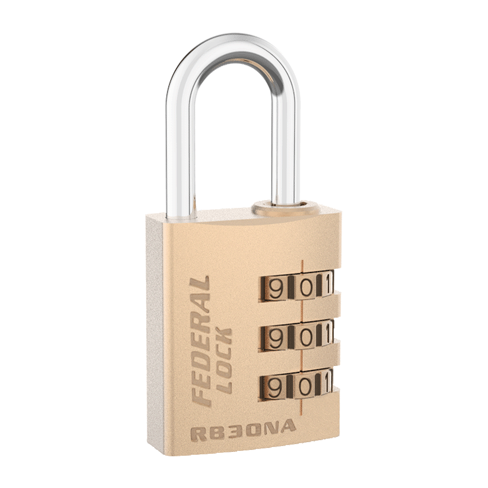 Brass Combination Lock 30MM