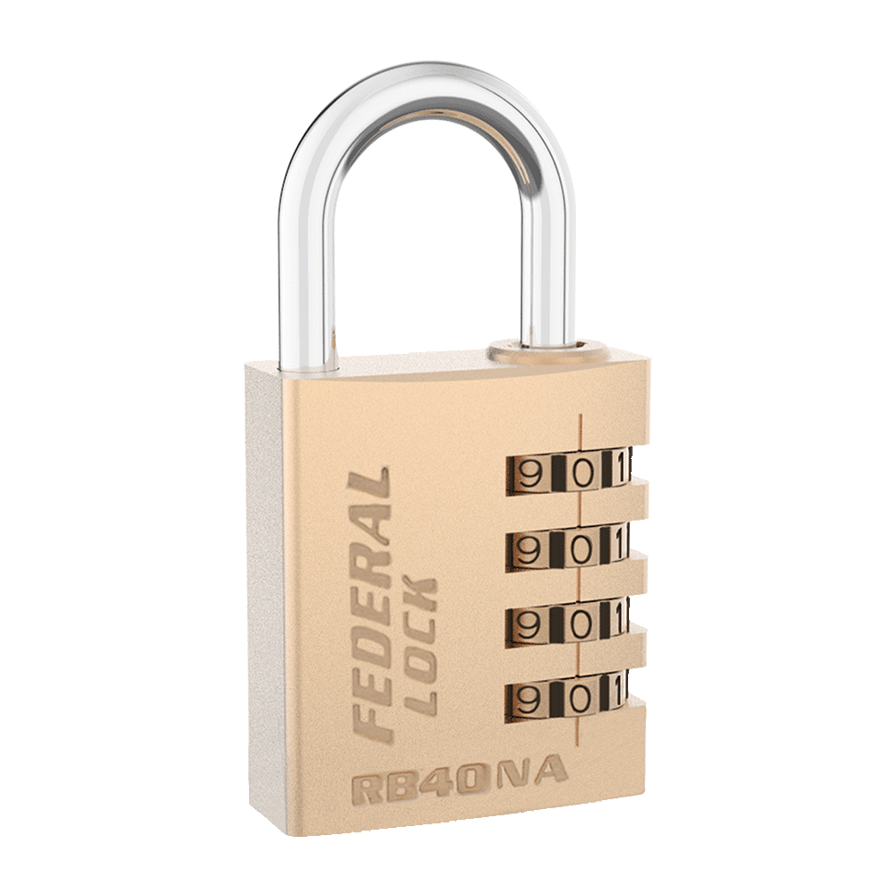 Brass Combination Lock 40MM