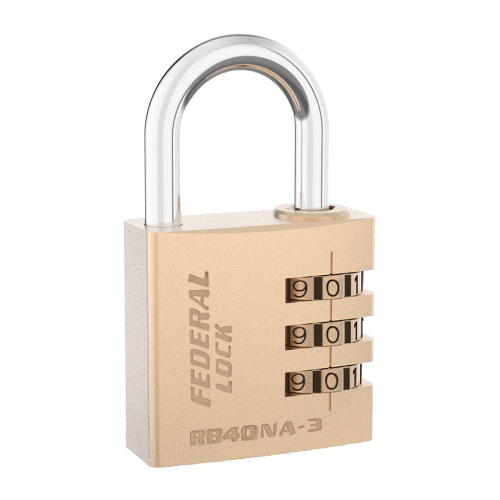 Brass Combination Lock 40MM