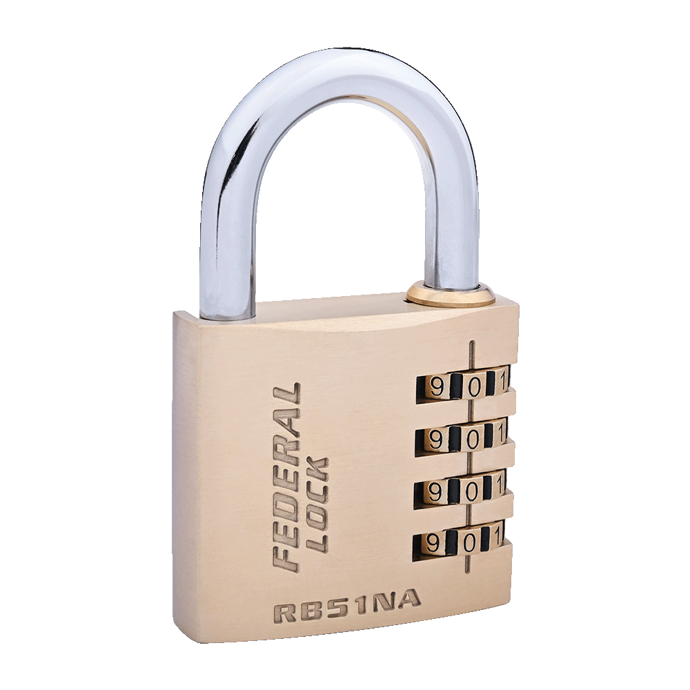 Brass Combination Lock 50MM