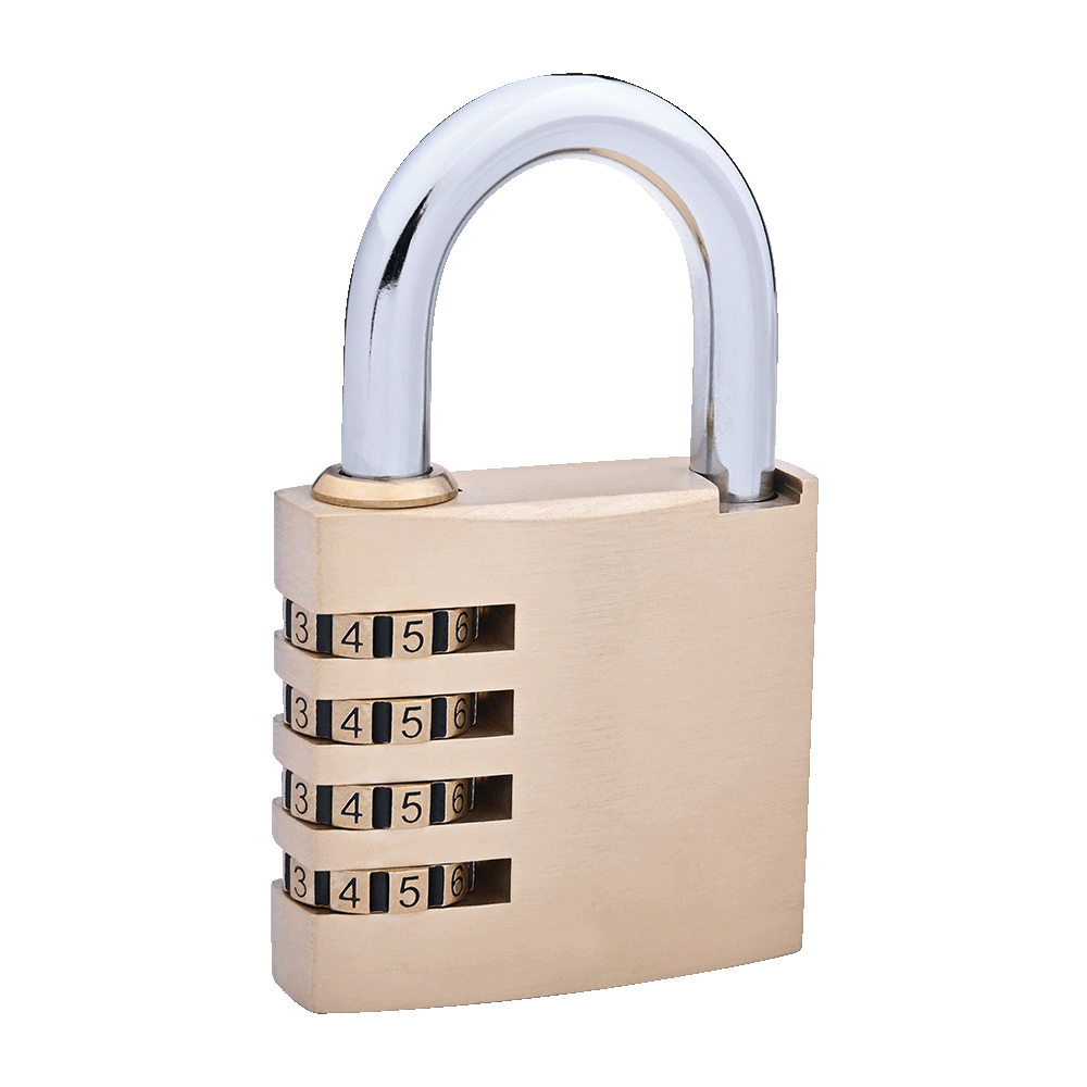 Brass Combination Lock 50MM