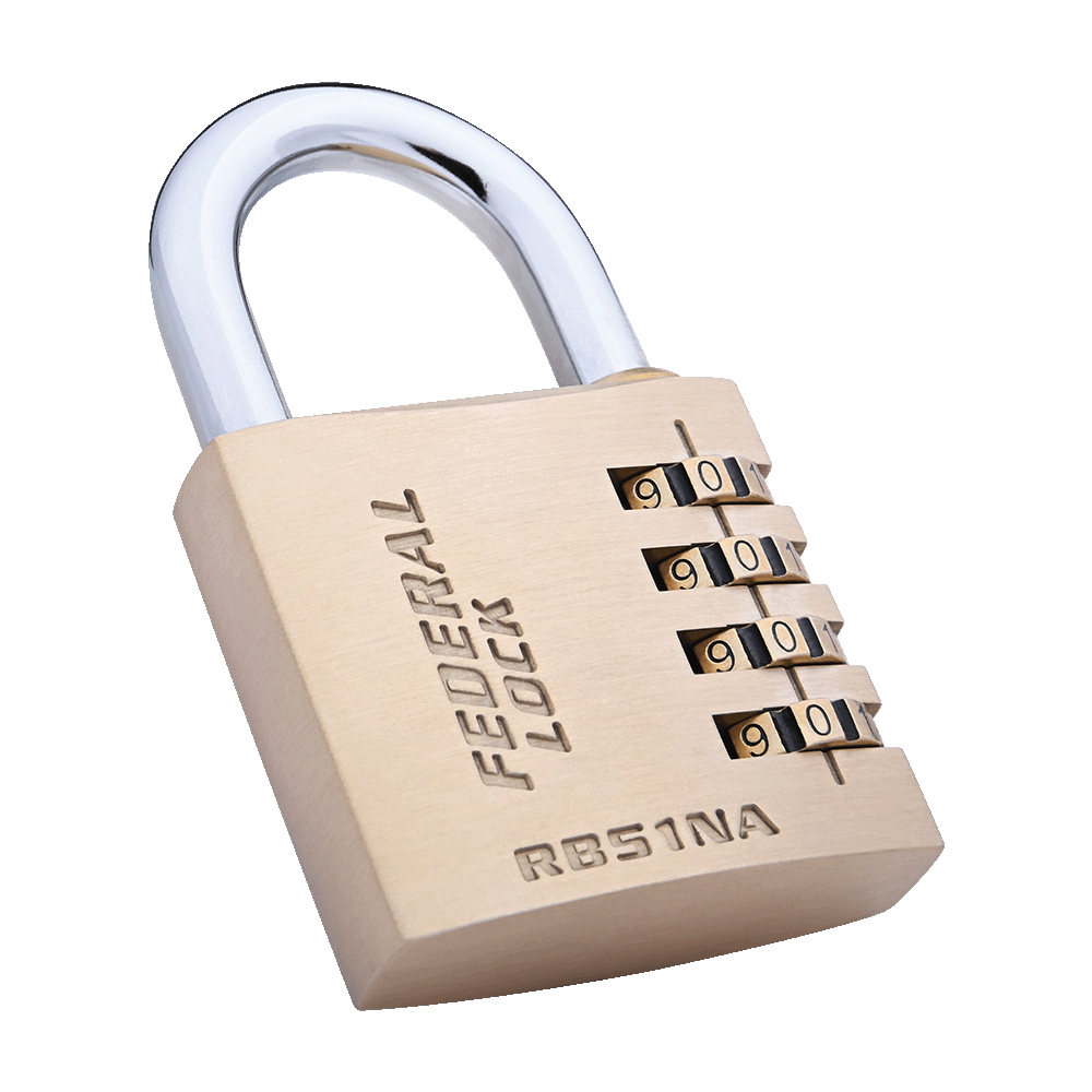 Brass Combination Lock 50MM