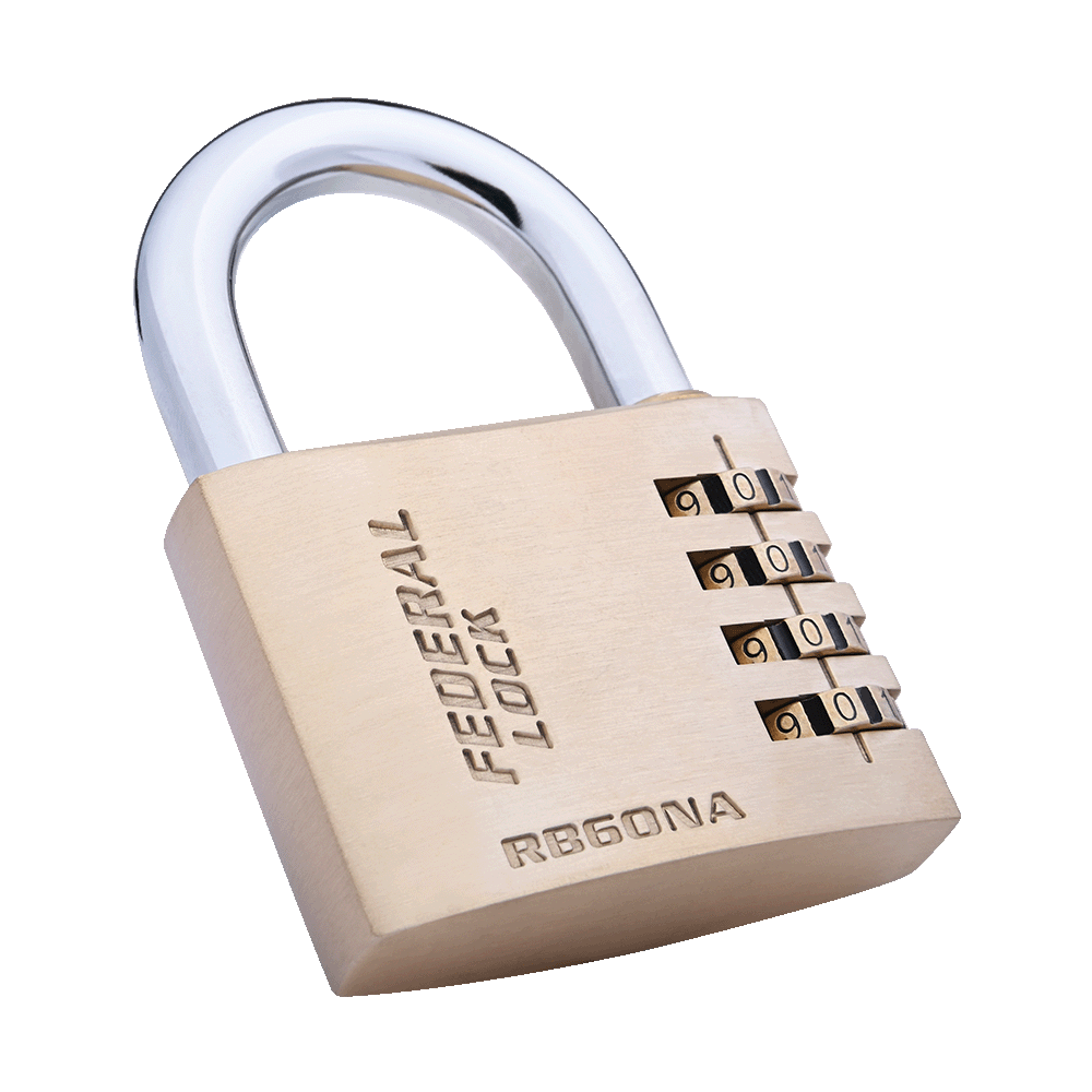 Brass Combination Lock 60MM