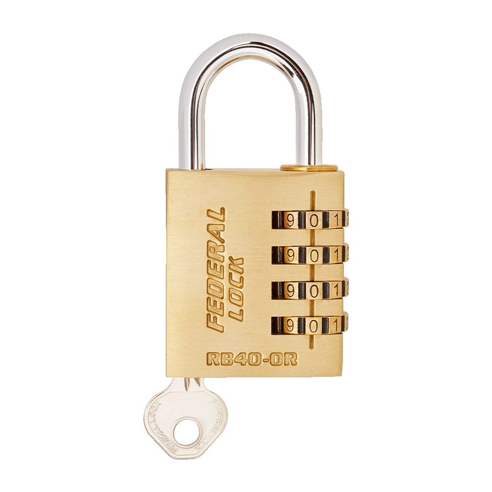 Brass Combination Lock 40mm