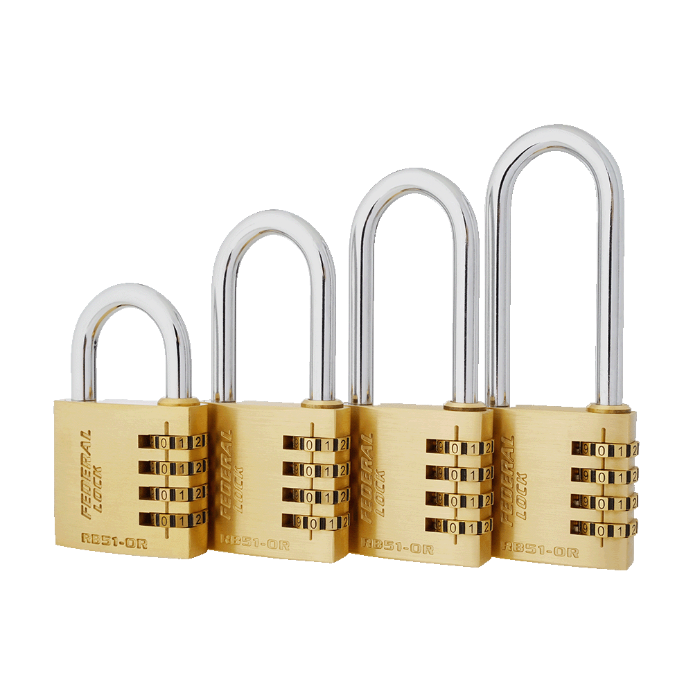 Brass Combination Lock 50mm