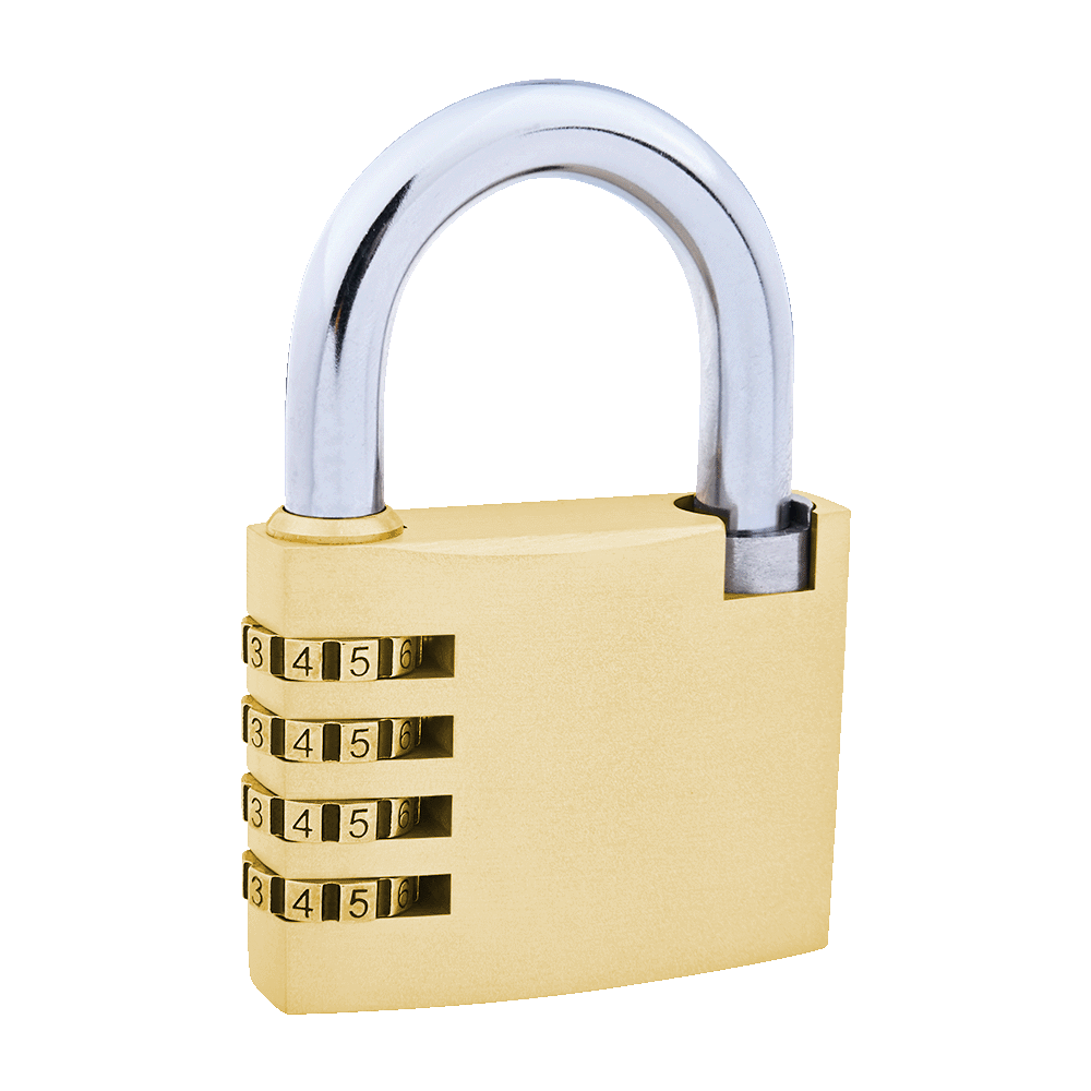 Brass Combination Lock 60mm