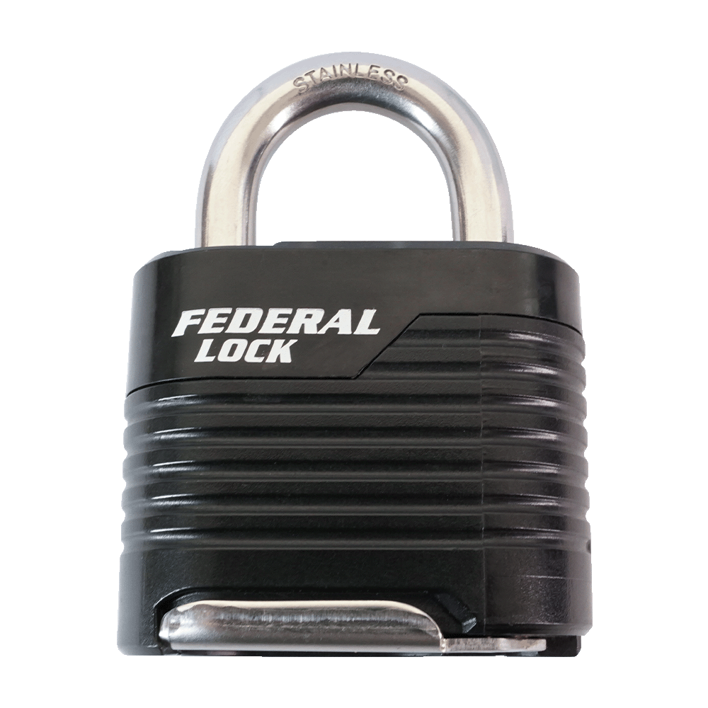 Federal Lock Antidust Cover Combination Waterproof & JR Padlock