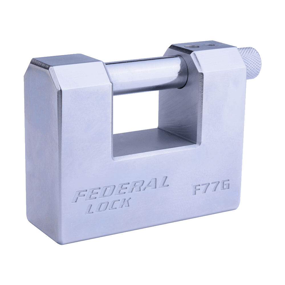 Rectangular Rekeyable Padlock 77MM