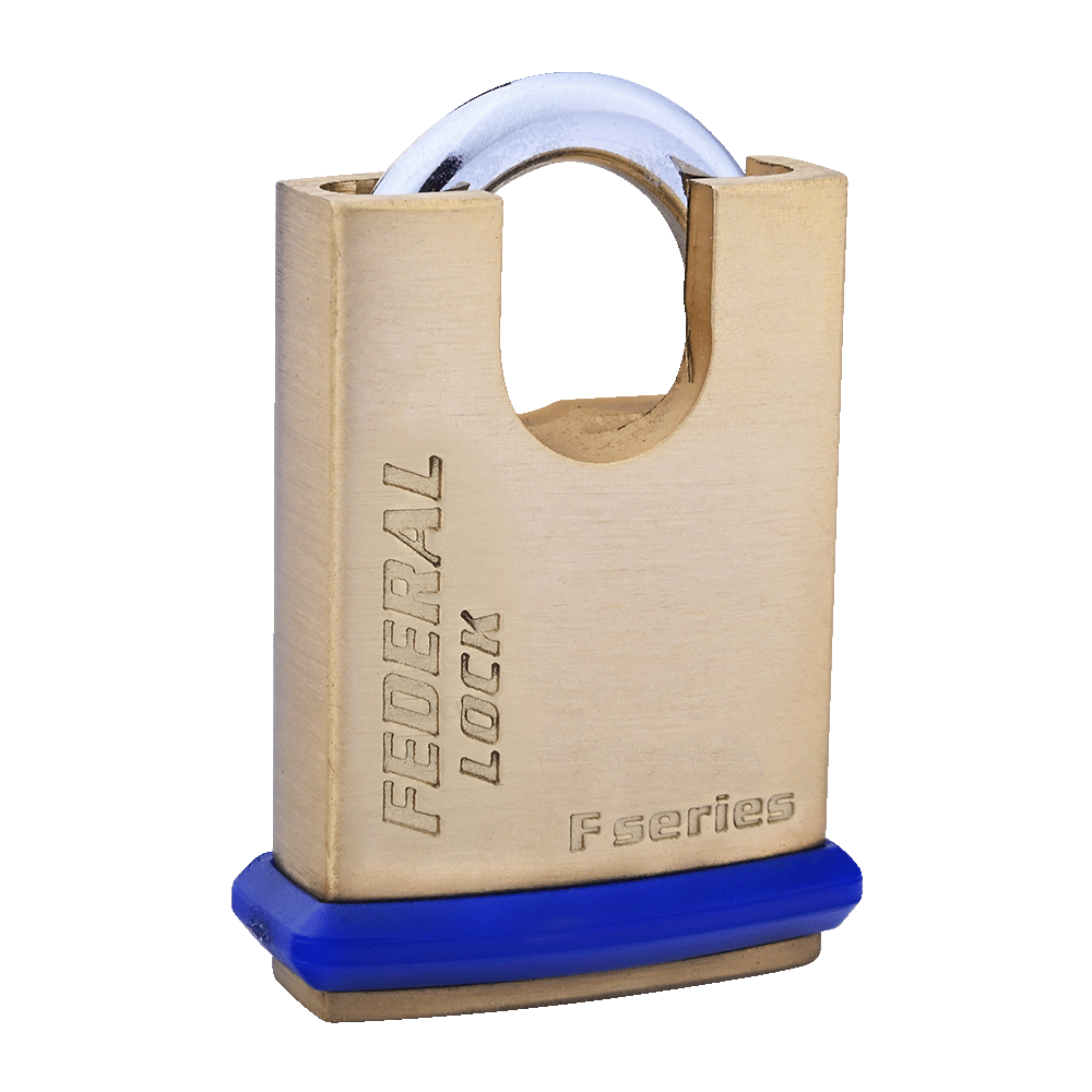 Brass Shrouded Shackle Padlock 30MM