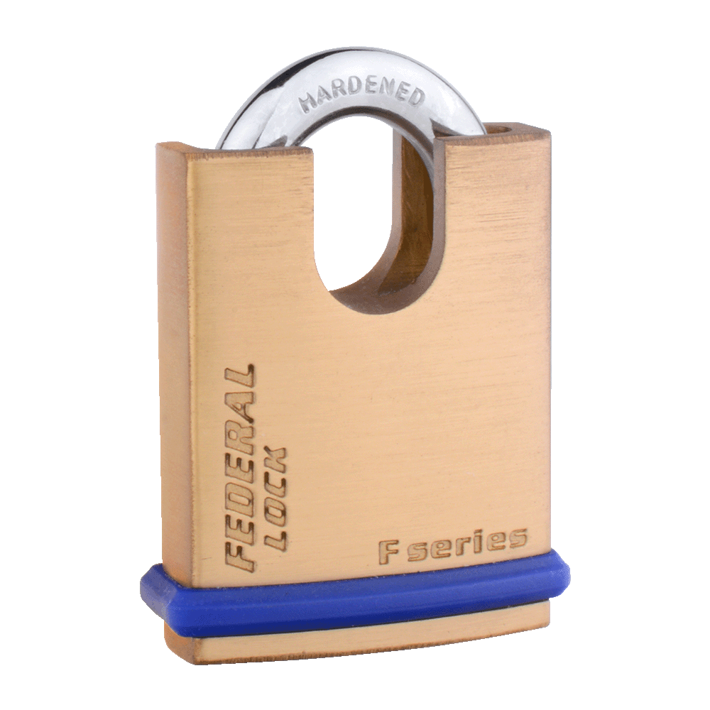 Brass Shrouded Shackle Padlock 40MM