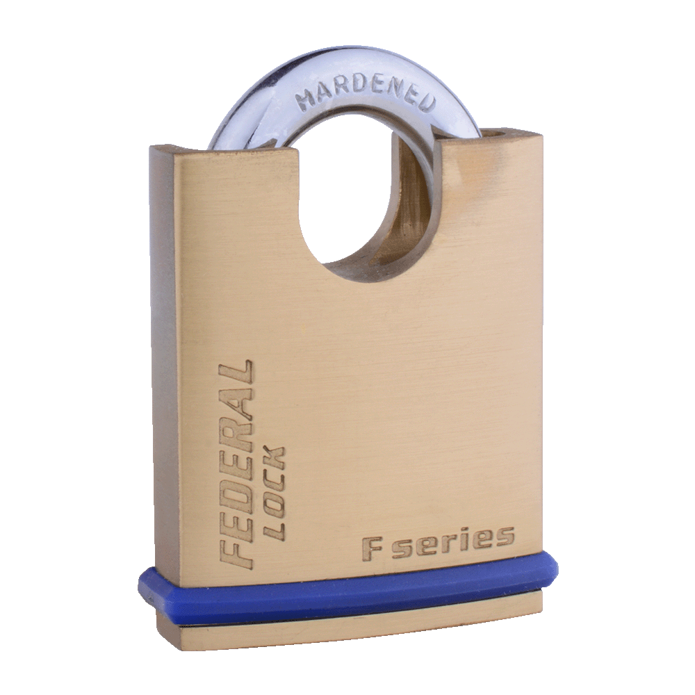 Brass Shrouded Shackle Padlock 50MM