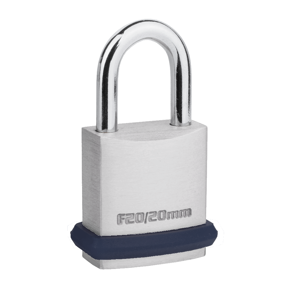 Satin Nickel plated Padlock 21MM