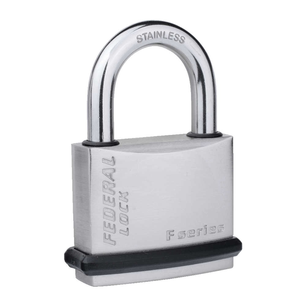 Satin Nickel plated Padlock 40MM