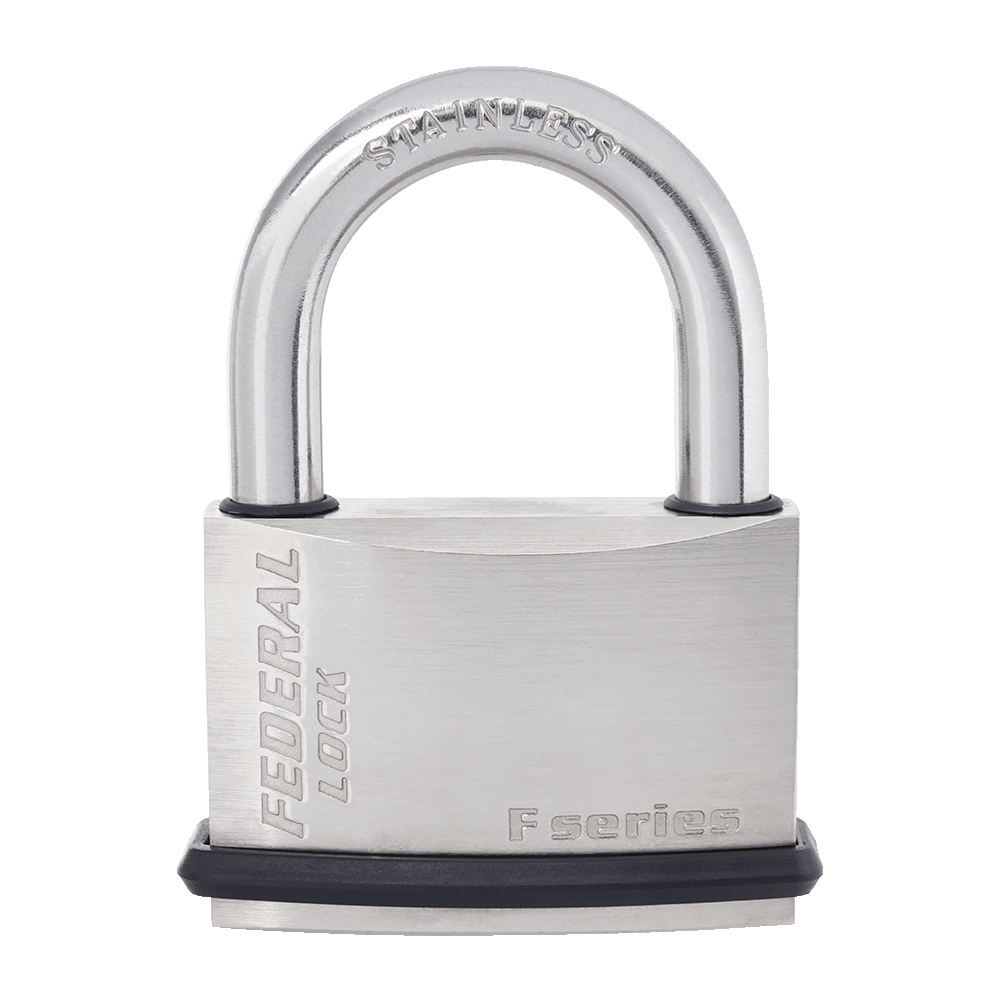 Satin Nickel plated Padlock 60MM