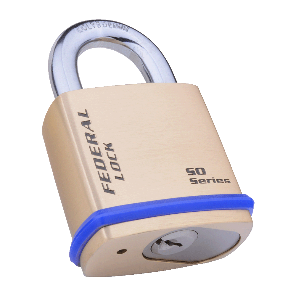 Scandinavian Oval Style Padlock 54MM