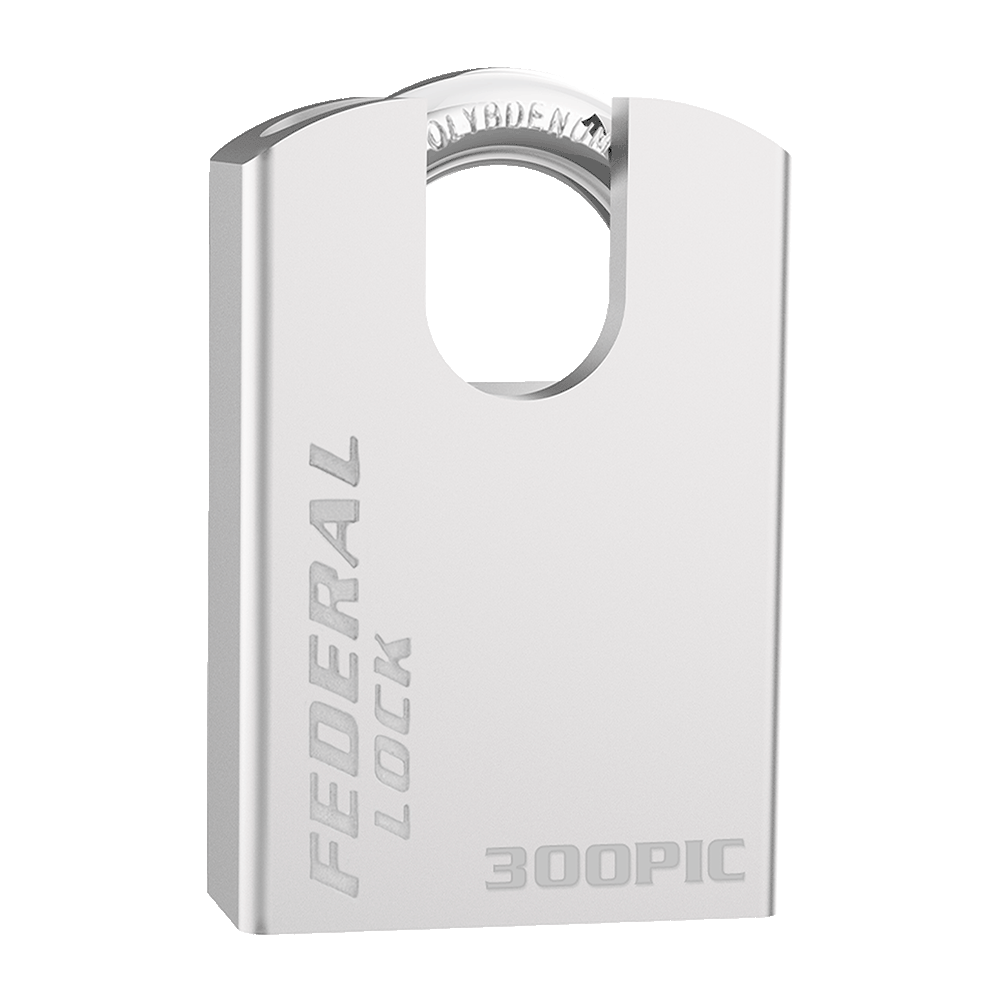 SFIC Solid Steel Square Padlock 63.5MM