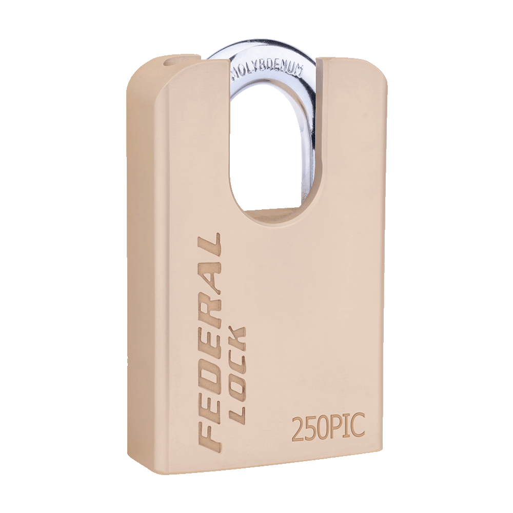 SFIC Solid Brass Square Padlock 50MM