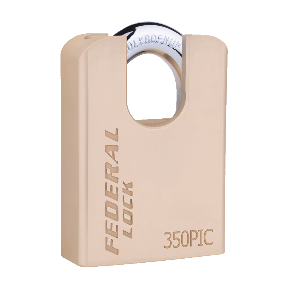 SFIC Solid Brass Square Padlock 63.5MM