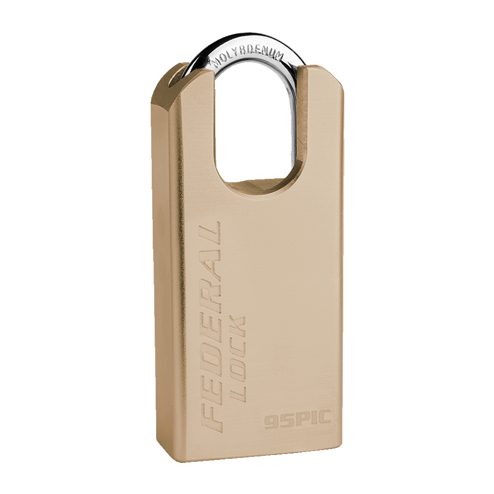 SFIC Solid Brass Square Padlock 38MM