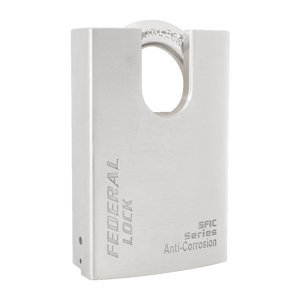 SFIC Stainless Steel JR Cover Padlock 63MM